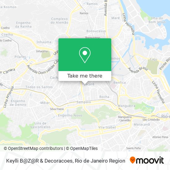 Keylli B@Z@R & Decoracoes map