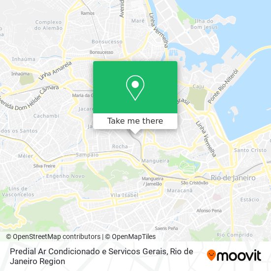 Mapa Predial Ar Condicionado e Servicos Gerais