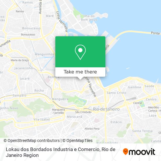 Lokau dos Bordados Industria e Comercio map