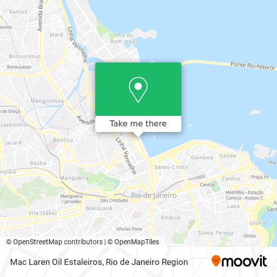 Mac Laren Oil Estaleiros map
