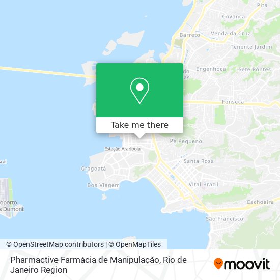 Mapa Pharmactive Farmácia de Manipulação