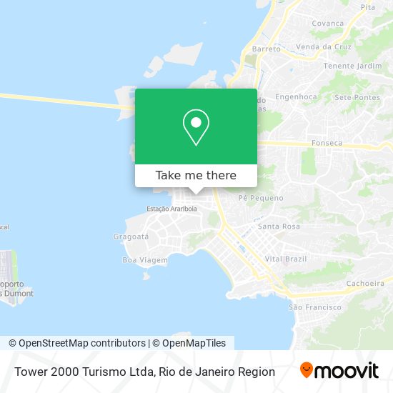 Tower 2000 Turismo Ltda map