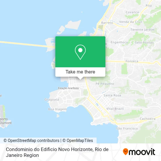 Condominio do Edificio Novo Horizonte map