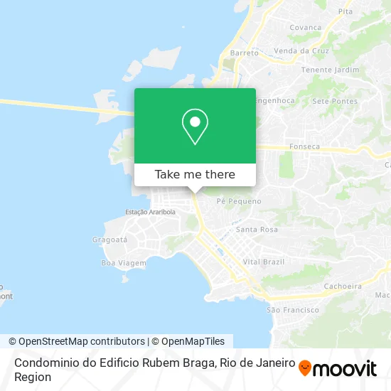 Condominio do Edificio Rubem Braga map