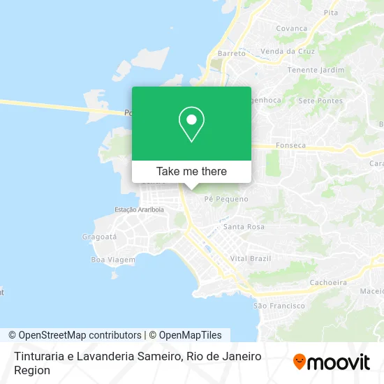 Tinturaria e Lavanderia Sameiro map