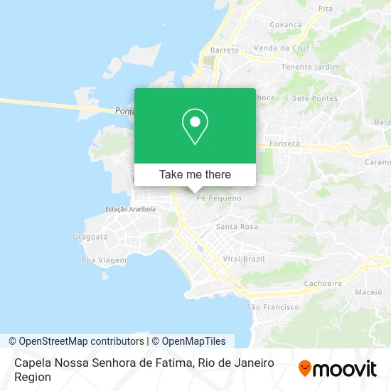 Capela Nossa Senhora de Fatima map