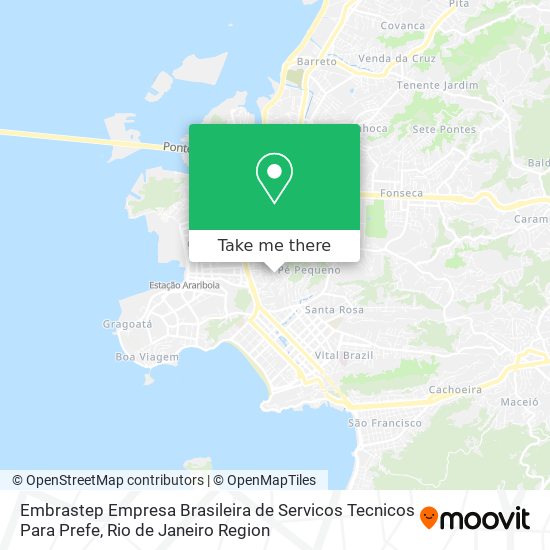 Embrastep Empresa Brasileira de Servicos Tecnicos Para Prefe map
