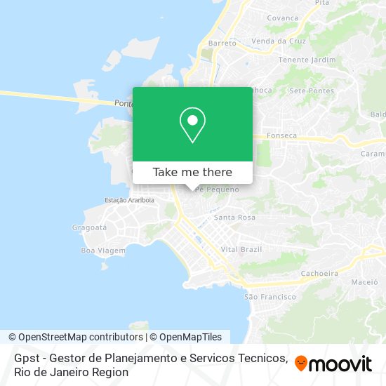 Gpst - Gestor de Planejamento e Servicos Tecnicos map
