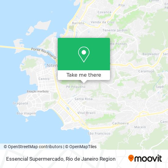 Essencial Supermercado map