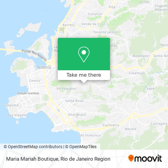 Maria Mariah Boutique map