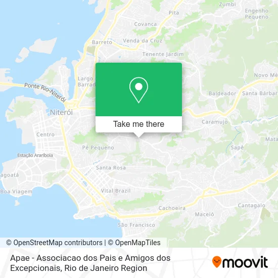 Apae - Associacao dos Pais e Amigos dos Excepcionais map
