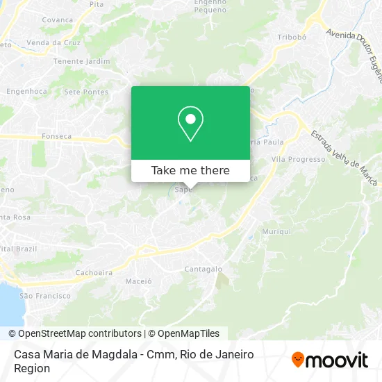 Casa Maria de Magdala - Cmm map