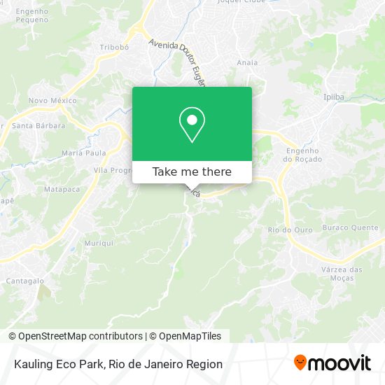 Kauling Eco Park map