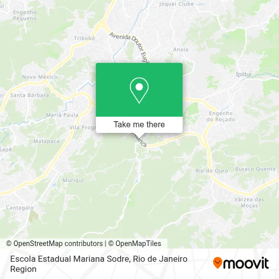 Escola Estadual Mariana Sodre map