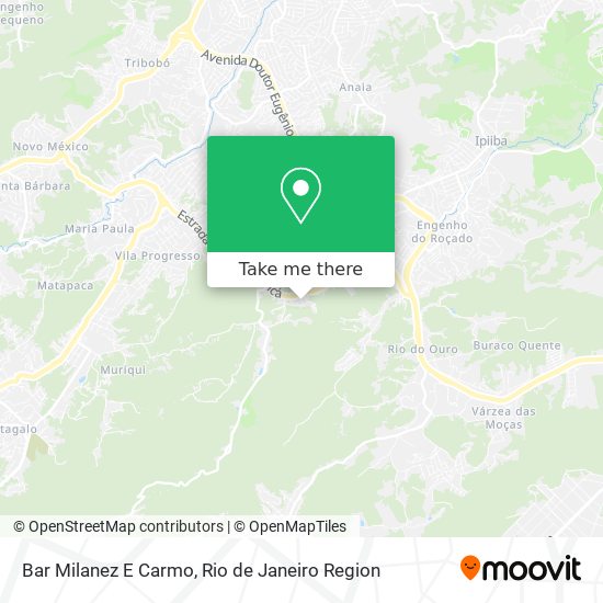 Bar Milanez E Carmo map