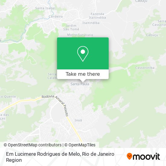 Mapa Em Lucimere Rodrigues de Melo