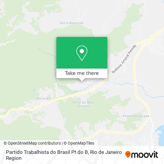 Partido Trabalhista do Brasil Pt do B map