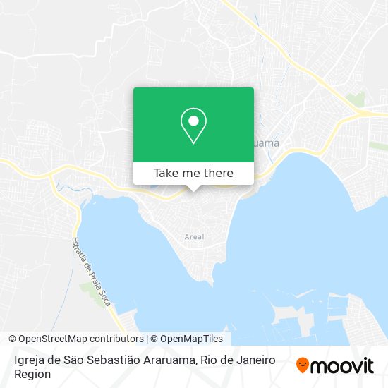 Igreja de Säo Sebastião Araruama map