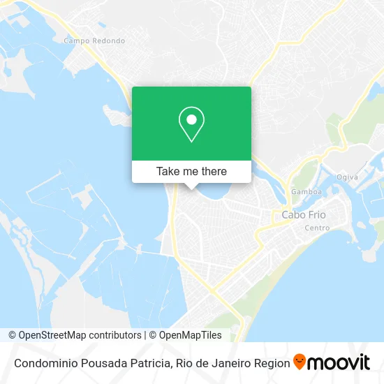 Condominio Pousada Patricia map