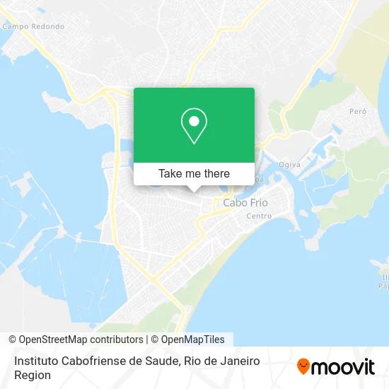 Instituto Cabofriense de Saude map