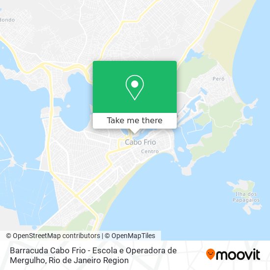 Barracuda Cabo Frio - Escola e Operadora de Mergulho map