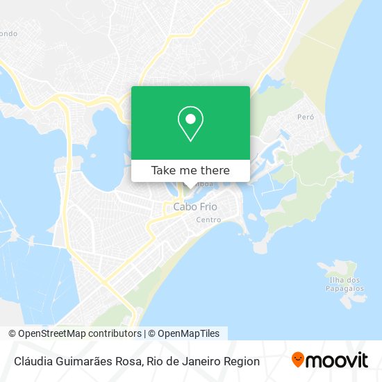 Cláudia Guimarães Rosa map