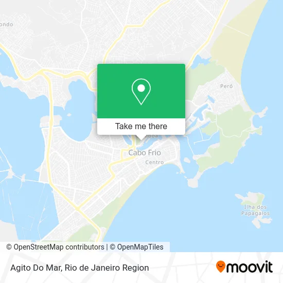 Agito Do Mar map