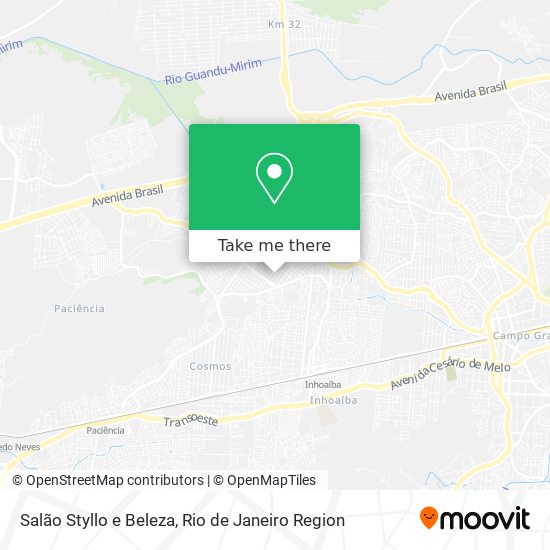 Salão Styllo e Beleza map