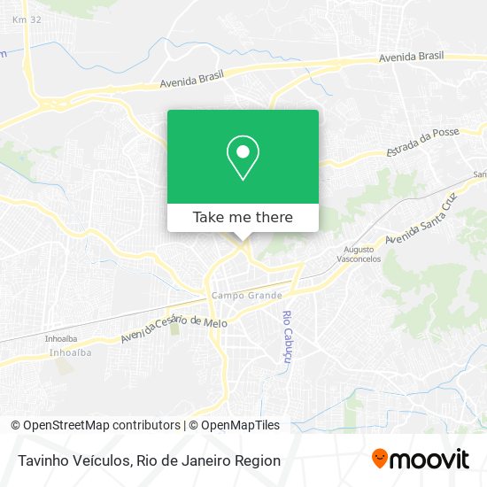 Tavinho Veículos map