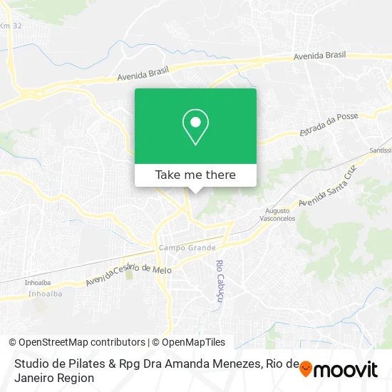 Studio de Pilates & Rpg Dra Amanda Menezes map