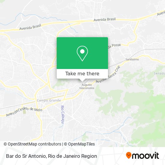 Bar do Sr Antonio map