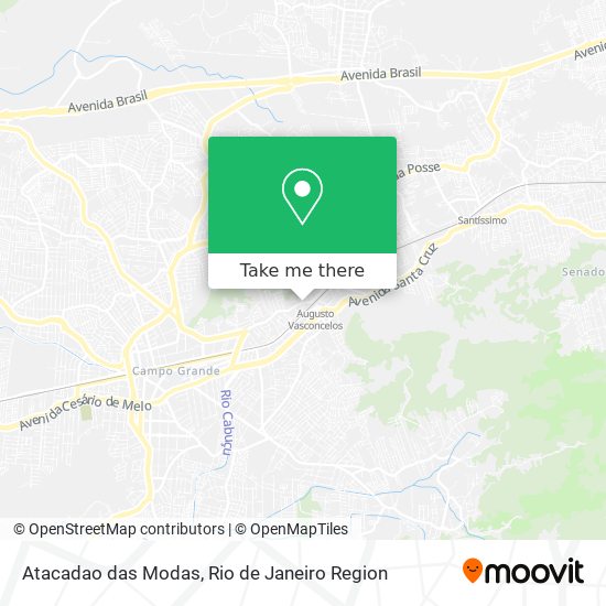 Atacadao das Modas map