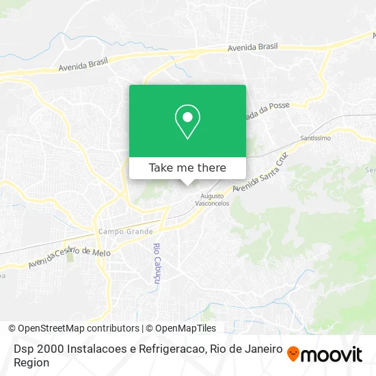 Dsp 2000 Instalacoes e Refrigeracao map
