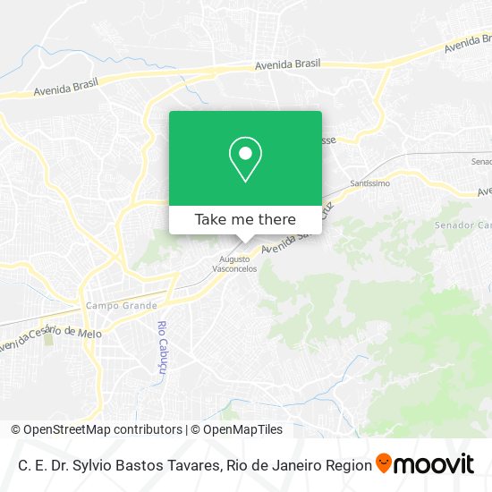 C. E. Dr. Sylvio Bastos Tavares map