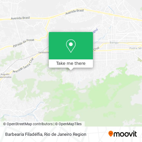 Barbearia Filadélfia map