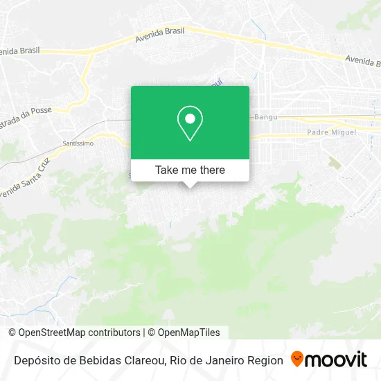 Depósito de Bebidas Clareou map