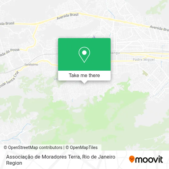 Associação de Moradores Terra map