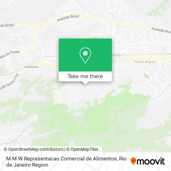 M M W Representacao Comercial de Alimentos map