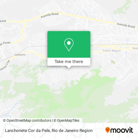 Lanchonete Cor da Pele map