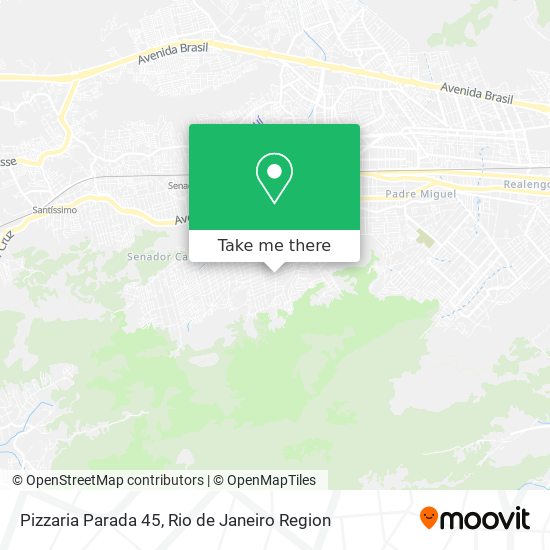 Pizzaria Parada 45 map