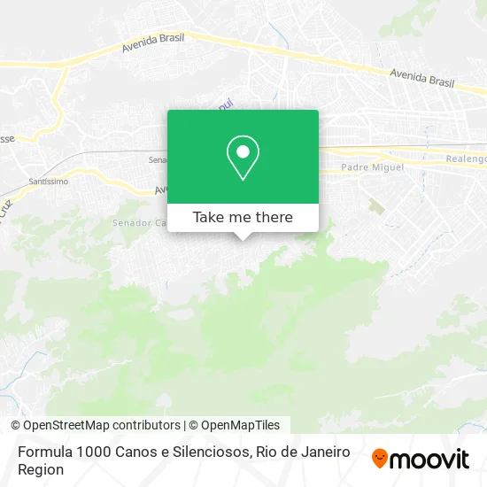 Formula 1000 Canos e Silenciosos map