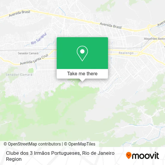 Clube dos 3 Irmãos Portugueses map