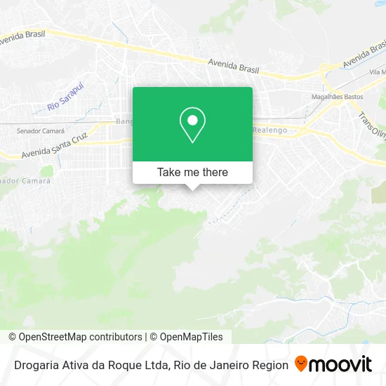 Drogaria Ativa da Roque Ltda map