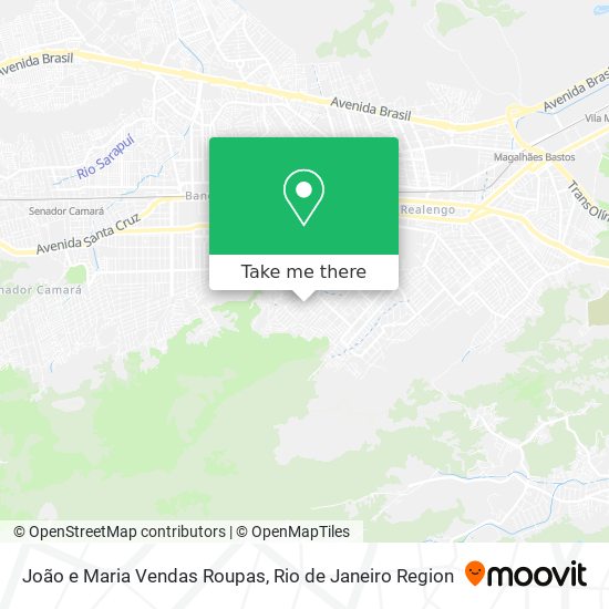João e Maria Vendas Roupas map