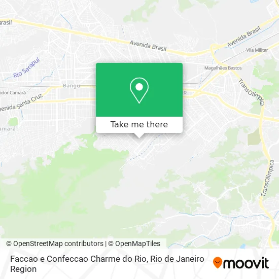 Faccao e Confeccao Charme do Rio map