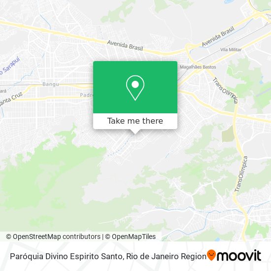 Paróquia Divino Espirito Santo map