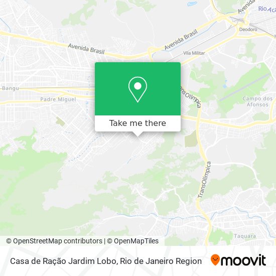 Casa de Ração Jardim Lobo map