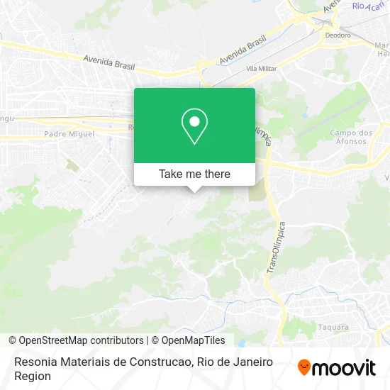 Resonia Materiais de Construcao map