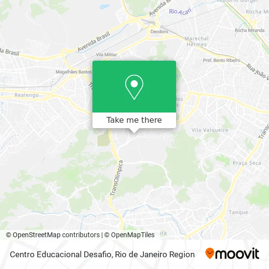 Centro Educacional Desafio map