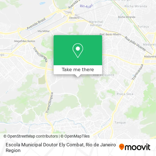Escola Municipal Doutor Ely Combat map